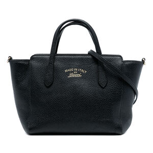 Pre-Loved Gucci Mini Leather Swing Satchel